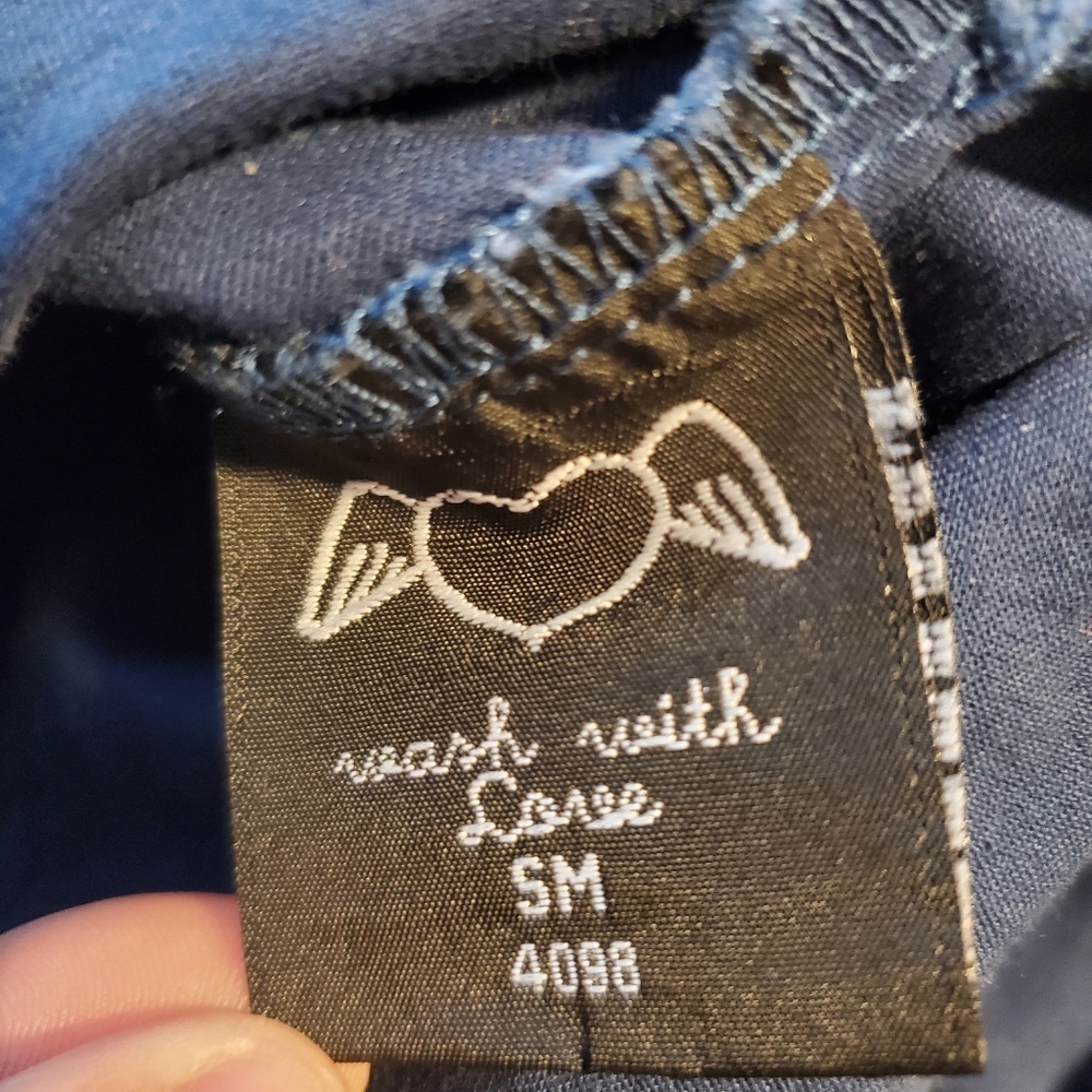 Hell Bunny Vixen Blue Skull Anchor Sailor Nautical Halter Dress - Picture 8 of 9